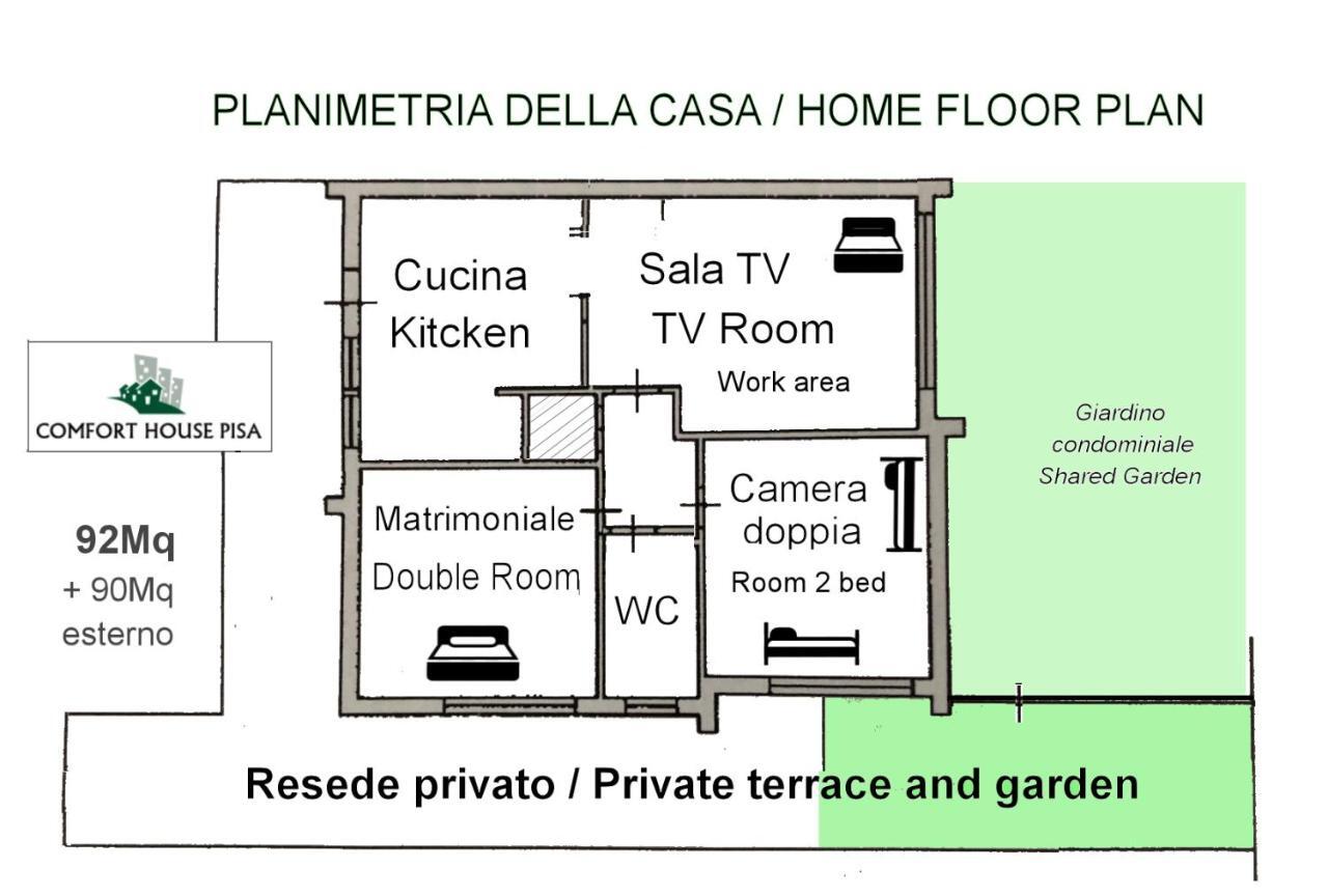 Comfort House Pisa Kültér fotó